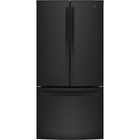 GE 24.8 Cu. Ft. Black 3 Door French Door Refrigerator - Black