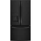GE 25.7 Cu. Ft. French-Door Refrigerator - Black Slate