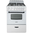 Avanti 24" Compact Gas Range Oven — White