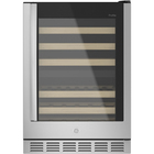 GE Profile 4.8 Cu. Ft 44-Bottle Dual Zone Wine Cooler- Stainless Steel
