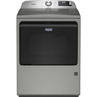 Maytag 7.4 CuFt Smart Classic Silver Gas Dryer