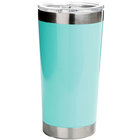 Mr. Coffee 20 Oz Quinlan Thermal Stainless Steel Tumbler - Teal