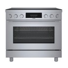 Bosch 800 Series 36" Induction Industrial Style Range in Stainless Steel