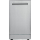Avanti 53 dBA Sanitize Hidden Electronic Control Dishwasher in Stainless Steel
