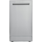 Avanti 53 dBA Sanitize Hidden Electronic Control Dishwasher in Stainless Steel