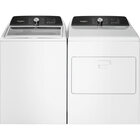 Whirlpool 4.5 CuFt Top Load Washer with 7.0 CuFt Moisture Sensing Electric Dryer in White