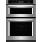 KitchenAid 27" Combination Wall Oven with EvenHeat™ True Convection (Lower Oven) - Stainless Steel