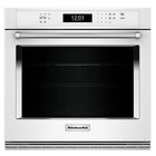 KitchenAid 30" 5.0 Cu. Ft. Single Wall Ovens with Air Fry Mode - White