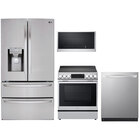 LG 4 Piece Stainless Steel Kitchen Package