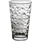 Gibson Great Foundations 4-Piece 16 oz Tumbler Set Smoke - Bubbles Pattern