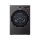 LG 7.8 Cu. Ft. Smart Front Load Dryer with Dual Inverter HeatPump™ Technology - Black Steel -