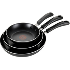 Image of product - 3-Piece Non-Stick Fry Pan Set - Black