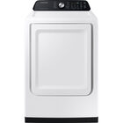 Samsung 7.4 CuFt Smart Sanitize White Electric Dryer