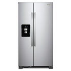 Whirlpool 25.0 Cu. Ft Side-By-Side Refrigerator - Stainless Steel