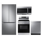 Samsung 4 Piece Kitchen Package - Stainless Steel