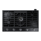 Samsung 36" 5-Burner Gas Cooktop in Black Stainless