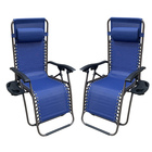 Image of product - Zero Gravity Outdoor/Indoor Two Chair Bundle in Blue