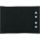 GE 30" Built-In Electric Cooktop in Stainless Steel with Power Boil Elements