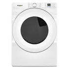 Whirlpool 7.4 CuFt Smart Front Load White Electric Dryer with Quick Dry