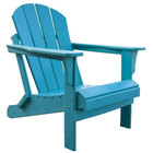 Panama Jack Outdoor Polyresin Folding Adirondack Chair — Teal