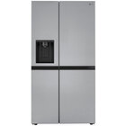 LG 23.0 CuFt Side-By-Side Refrigerator in Stainless Steel with Touch Dispenser