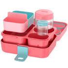 Thermos Kids Freestyle 8 Piece Food Storage Kit, Pink/Peach