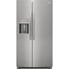 Frigidaire Gallery 25.6 CuFt Standard Depth Side-by-Side Refrigerator in Stainless Steel with SpaceWise® Organization System