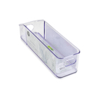 Core Home Fridge Bin 4'' W x 14.5'' H  - Clear