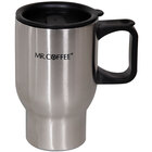 Mr. Coffee Expressway 15 Oz. Travel Mug - Stainless Steel