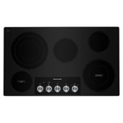 KitchenAid 36" Electric Cooktop with 5 Elements and Knob Controls