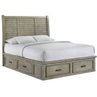 Elements 3 Piece Finlay Queen Bed with Storage - Drift Gray
