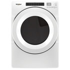 Whirlpool 7.4 Cu. Ft. Stackable Gas Dryer with Wrinkle Shield Option - White