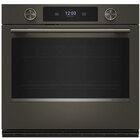 KitchenAid 30" Smart Electric Single Wall Oven with Assisted Cooking Modes - Black Ore