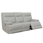 Global Furniture Capri Gray Power Reclining Sofa