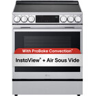 LG 6.3 Cu. Ft. Smart Induction Slide-in Range with ProBake Convection®, & Air Sous Vide