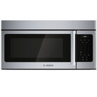 Bosch 30" 1.7 Cu. Ft. 300 Series Over-The-Range Microwave Oven - Stainless Steel