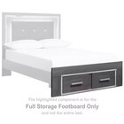 Signature Design by Ashley Lodanna Full Storage Footboard