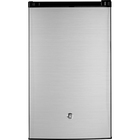 GE 4.4 CuFt Compact Refrigerator in CleanSteel