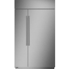 Monogram 29.5 Cu. Ft Smart Built-In Side-By-Side Refrigerator - Stainless Steel