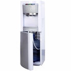 Premium Levella 41" High Bottom Loading Hot, Cold and Natural Water Dispenser with Stainless Steel Water Tank and Childproof Hot Water Tap - White