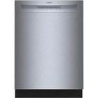 Bosch 50dBA Steam Sanitize Touch-Control Stainless Steel Dishwasher with Home Connect