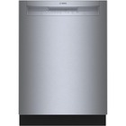 Bosch 50dBA  Steam Sanitize Touch-Control Stainless Steel Dishwasher with Home Connect