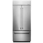 KitchenAid 20.8 Cu. Ft. 36" Built-In French Door Refrigerator - Stainless Steel