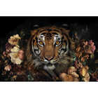 Classy Living Temp Glass with Foil - Floral Tiger