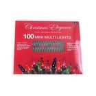 Christmas Elegance 100 Mini Lights - Multi-Colored