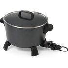 Presto 10 QT. Black Kitchen Kettle Deep Fryer/Multi Cooker