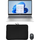 HP 15.6" i5-1235U 256GB SSD 8GB RAM Core™ Laptop with 15.6" Soft Neoprene Laptop Carrying Case & Wireless Mouse