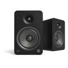 Kanto YU6 Series Bookshelf Speaker System (Pair) with Bluetooth and Phono Preamp - Matte Black