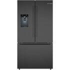 Bosch 36'' 500 Series 21.6 Cu. Ft.  Counter-Depth French Door Bottom Mount Refrigerator — Black Stainless Steel
