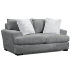 Style Line John Stationary Loveseat- Graphite